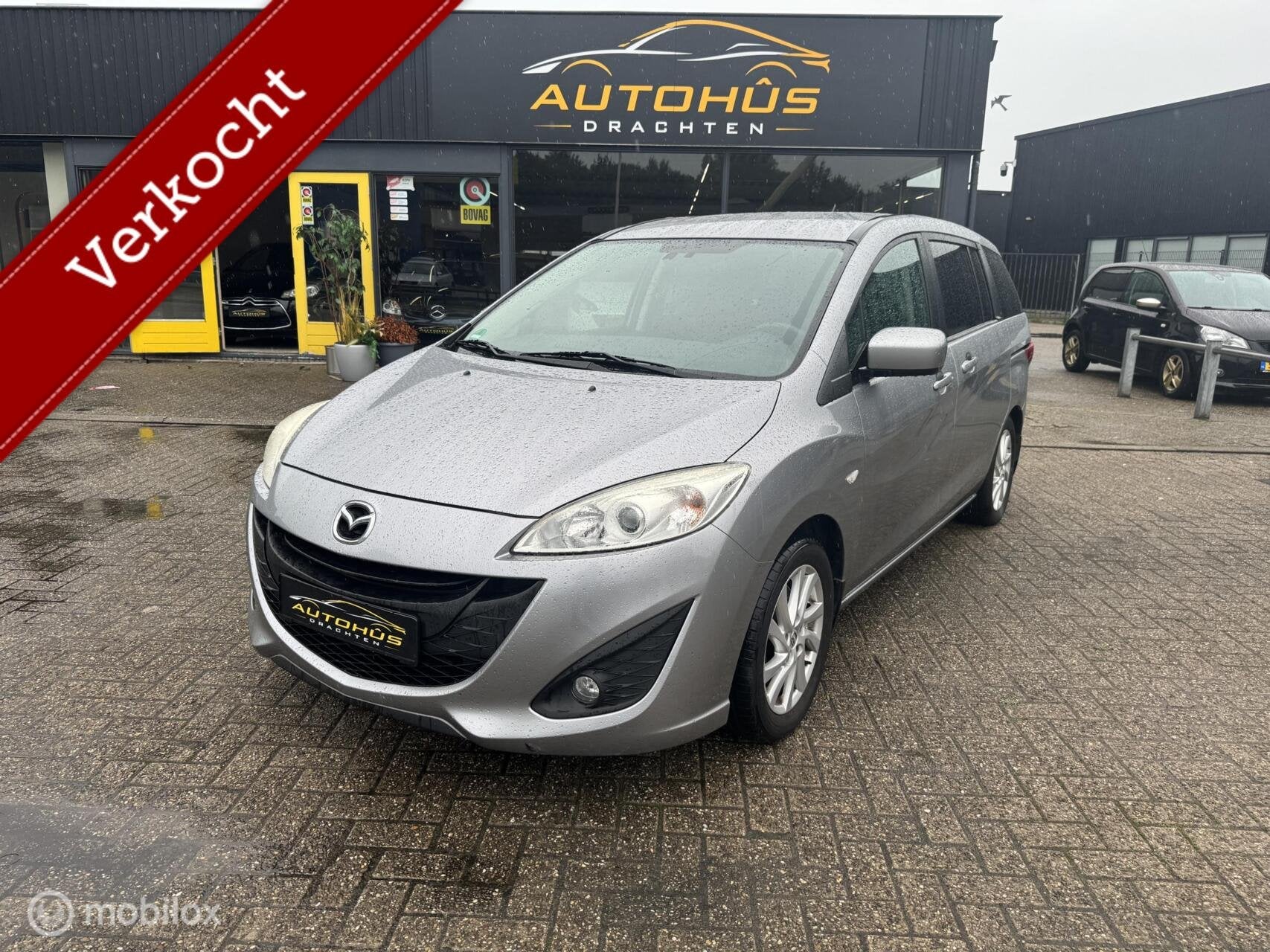 Mazda 5 1.8 TS 7 persoons airco cruise lm velgen 118998 km, Auto's, Voorwielaandrijving, Stof, Gebruikt, 4 cilinders