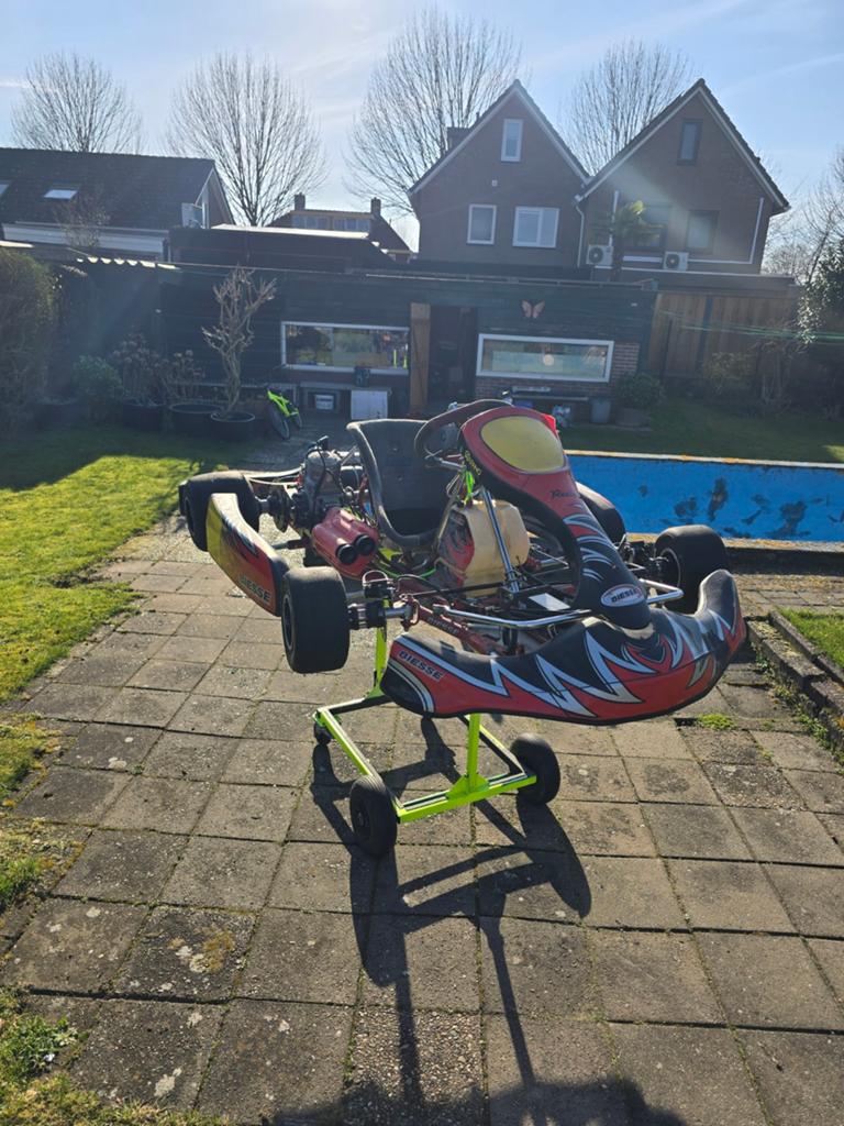 Racekart Chassis Biesse Kart - Shifter Kart, Ophalen of Verzenden