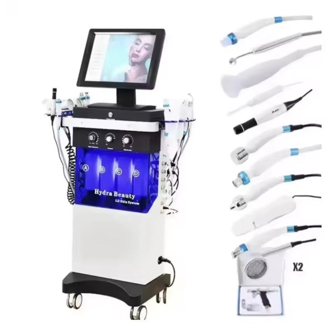 Professionele Hydra Beauty Gezichtsbehandeling Machine, Ophalen, Nieuw, Gehele gezicht, Reiniging