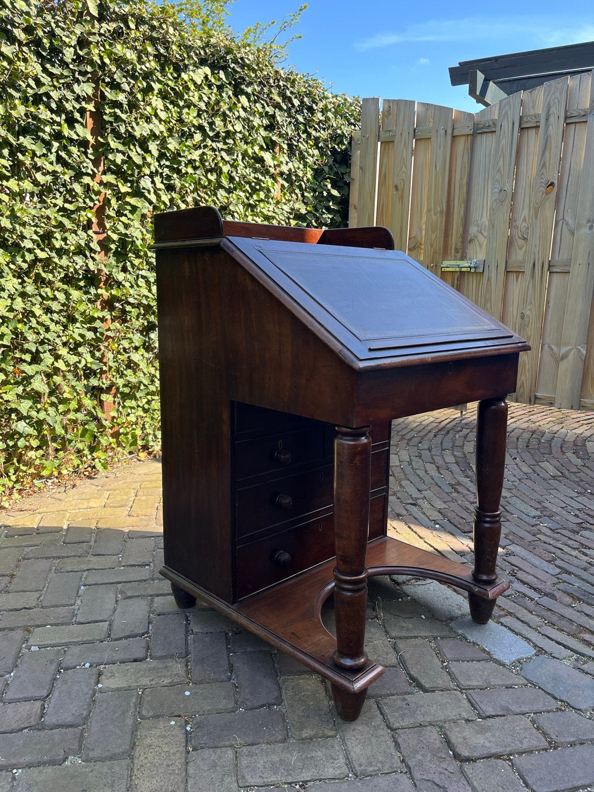 Antieke Davenport Damessecretaire, Ophalen