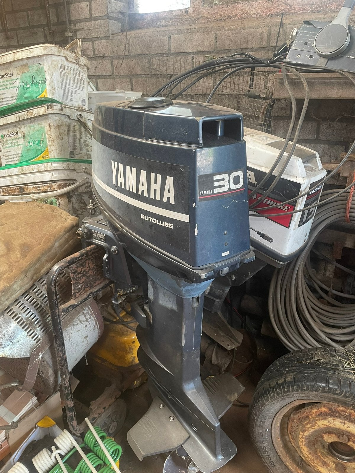 Yamaha 30 pk autlube, Fietsen en Brommers, Ophalen, Gebruikt