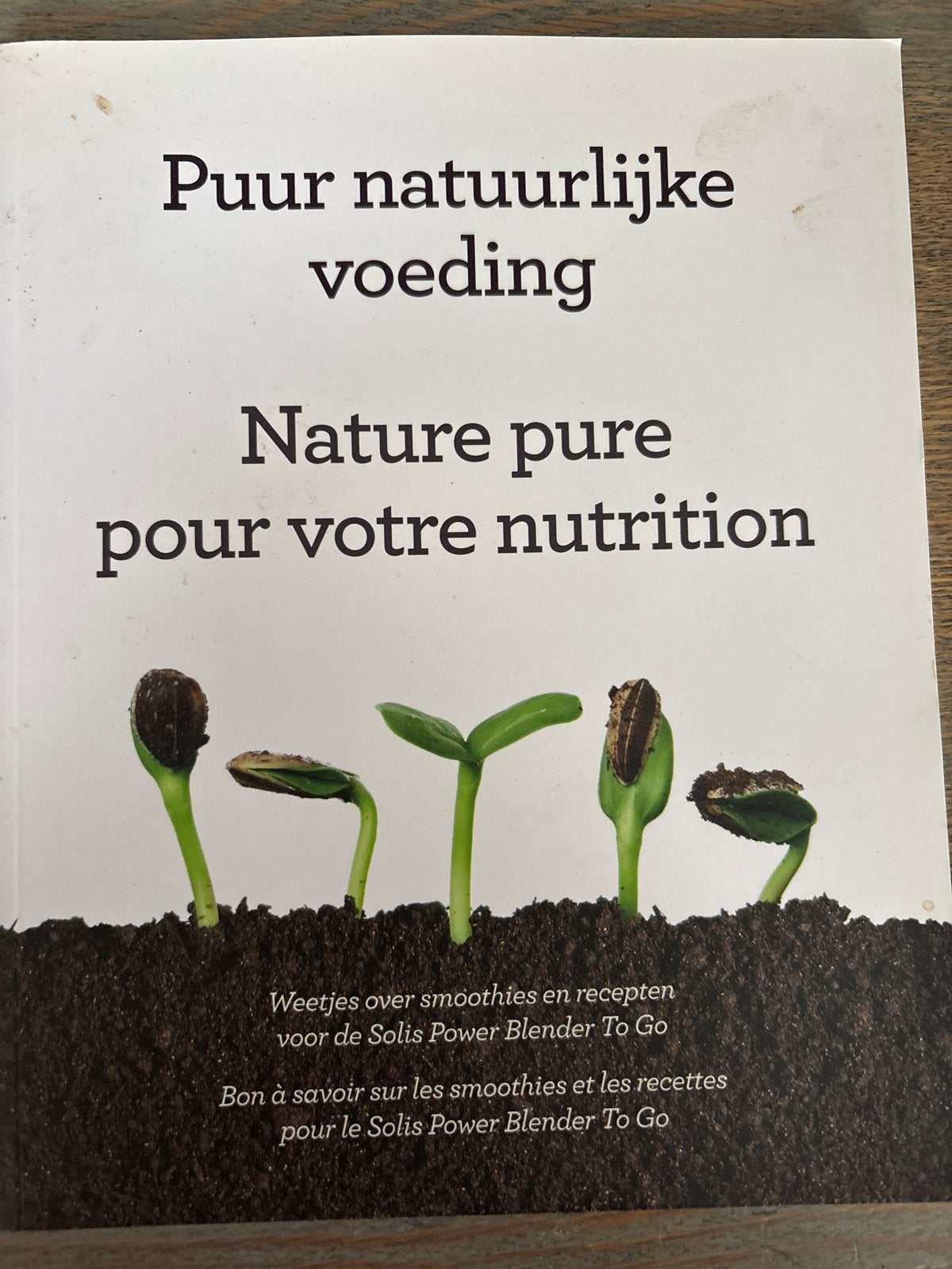 Puur natuurlijke voeding - Smoothies & recepten, Verzenden, Voorgerechten en Soepen, Zo goed als nieuw, Gezond koken
