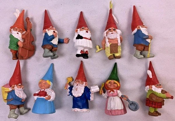 BRB Star Toys David de Kabouter 10 Figuren Set vintage 1989, Verzamelen, Poppetjes en Figuurtjes, Coolsingel 104, 3011 AG Rotterdam, Netherlands