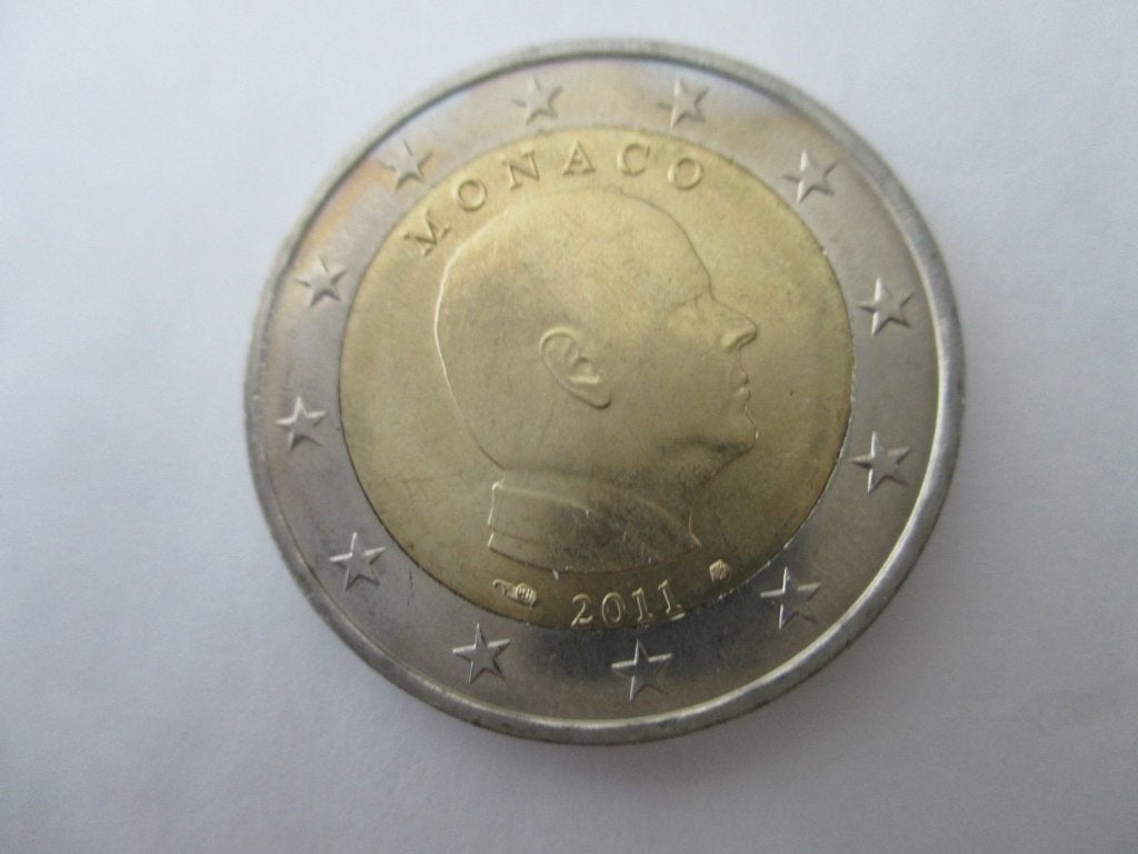 Monaco 2 euro 2011 standaard unc, Postzegels en Munten, Ophalen of Verzenden, Monaco, 2 euro, Losse munt