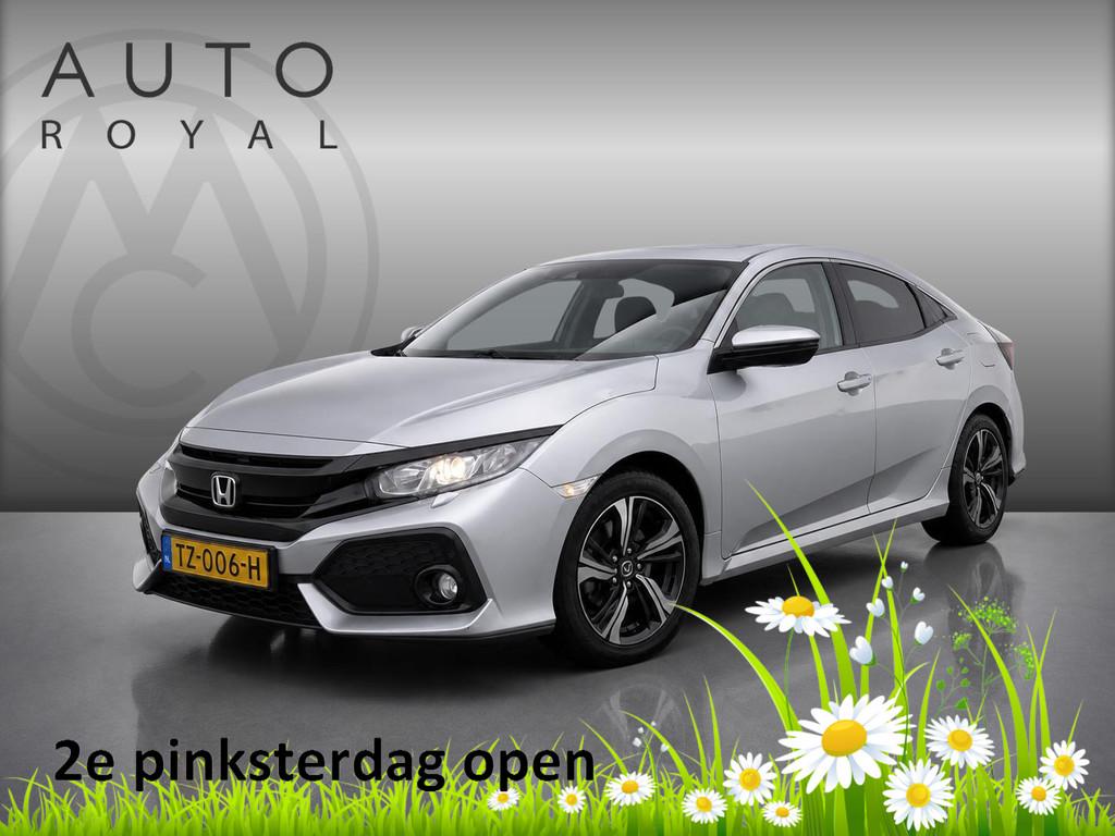 Honda Civic 1.0 i-VTEC Elegance NAVIGATIE | STOELVERWARMING, Stof, Gebruikt, Euro 6, 1246 kg