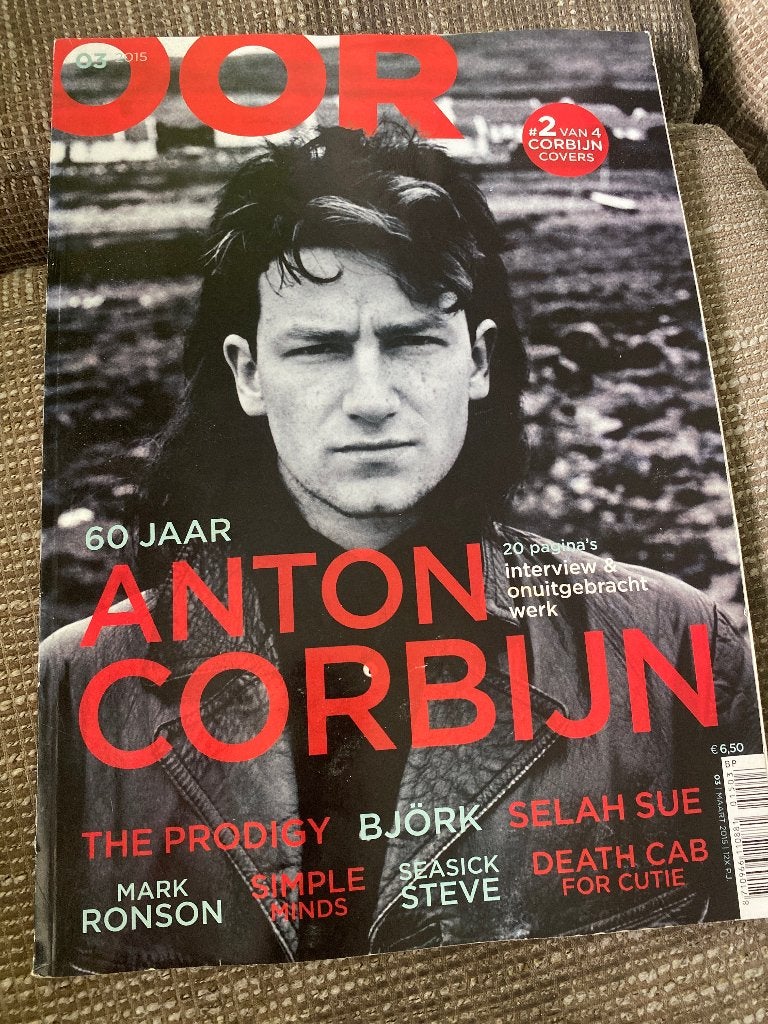OOR Magazine 2015 - Anton Corbijn Cover (U2's Bono), Ophalen of Verzenden, Gelezen, Muziek, Film of Tv