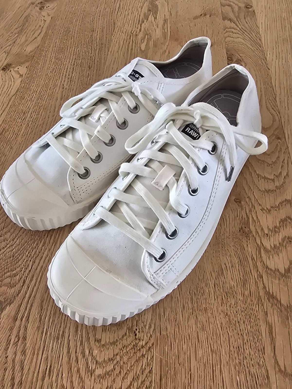 Nieuwe G-Star Originals Raw Denim sneakers, G-Star Raw, Wit, Nieuw, Ophalen of Verzenden