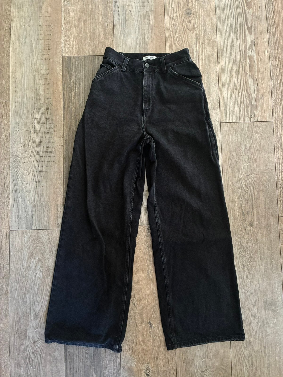 Carhartt Jens broek 26, Maat 38/40 (M), Verzenden, Zo goed als nieuw, Grijs