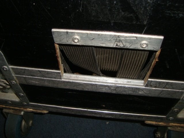 Gebruikt: Meekel hoodcase 68x58x72 zwart met wielen 20250352, Ophalen, MEEKEL, Overige instrumenten, Mteurope@outlook.com