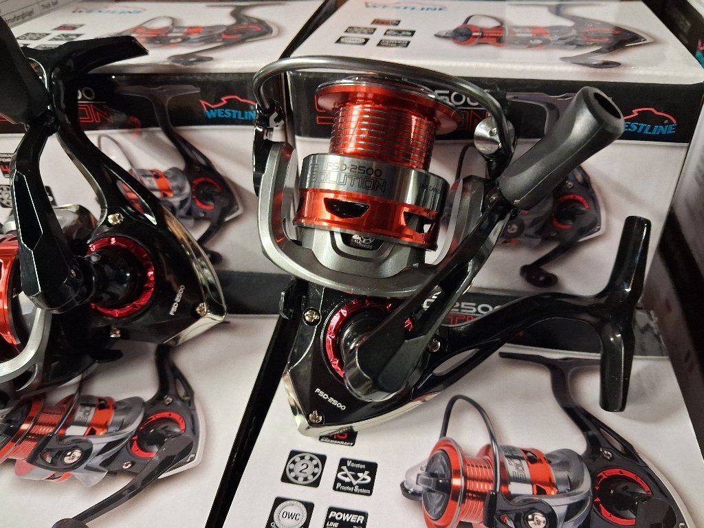 Solution FSD-2500 spinmolens (Westline) nieuw in doos!, Info@hengelsportleon.nl, Westline, Overige typen, Nieuw