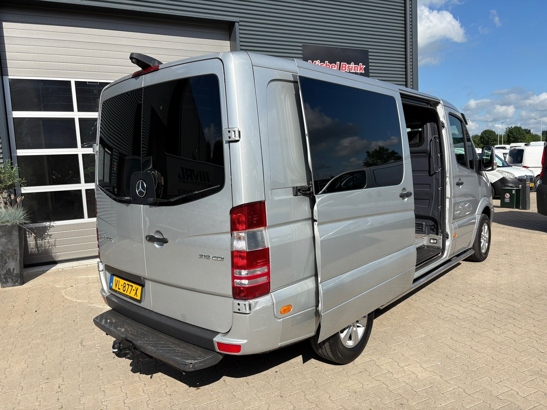Mercedes-Benz Sprinter 316 2.2 CDI Airco Automaat, Auto's, Automaat, Euro 5, Gebruikt, Zwart
