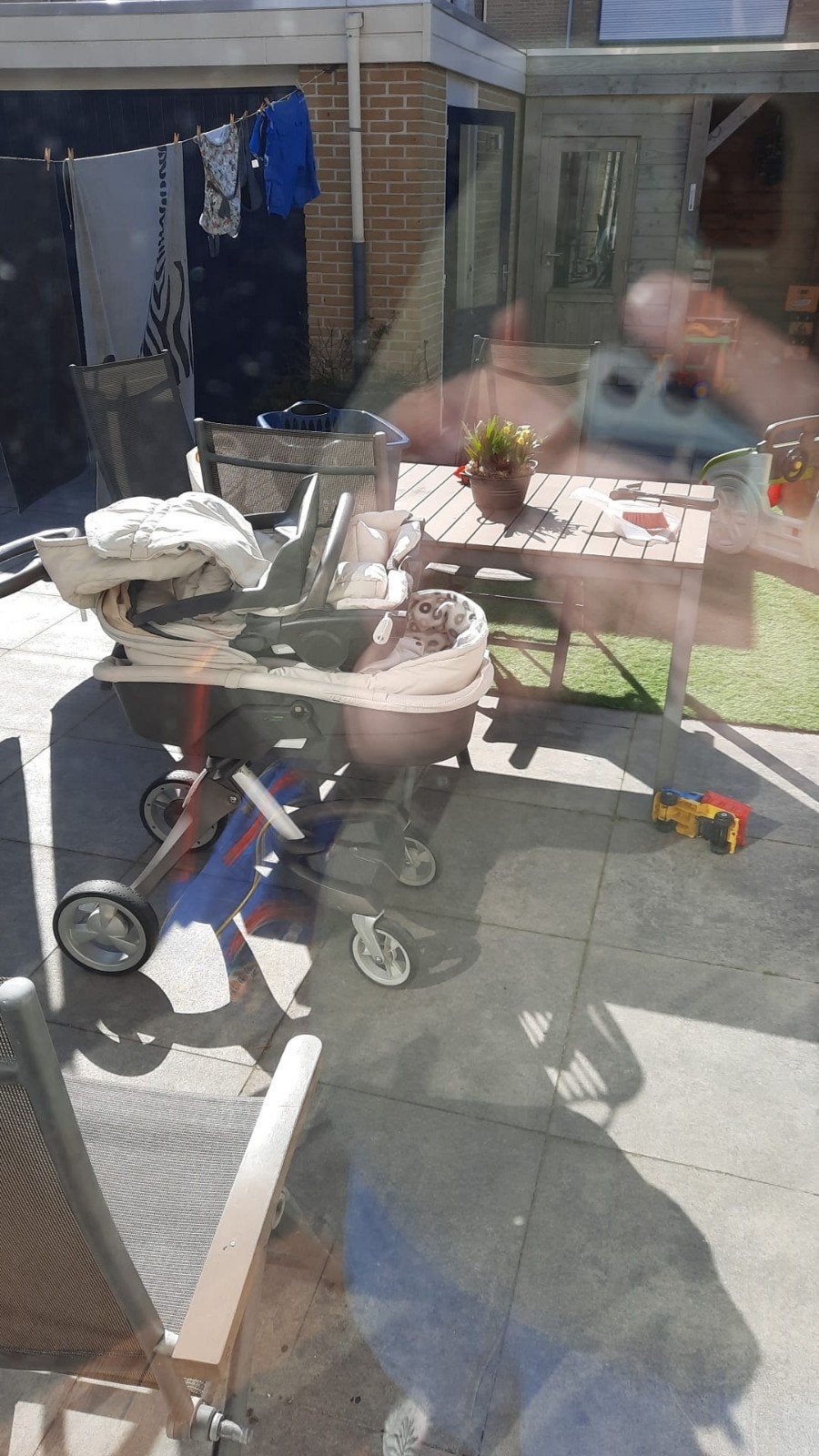 Te koop zgan Stokke kinderwagen moet weg, Ophalen of Verzenden, Zo goed als nieuw, Overige merken