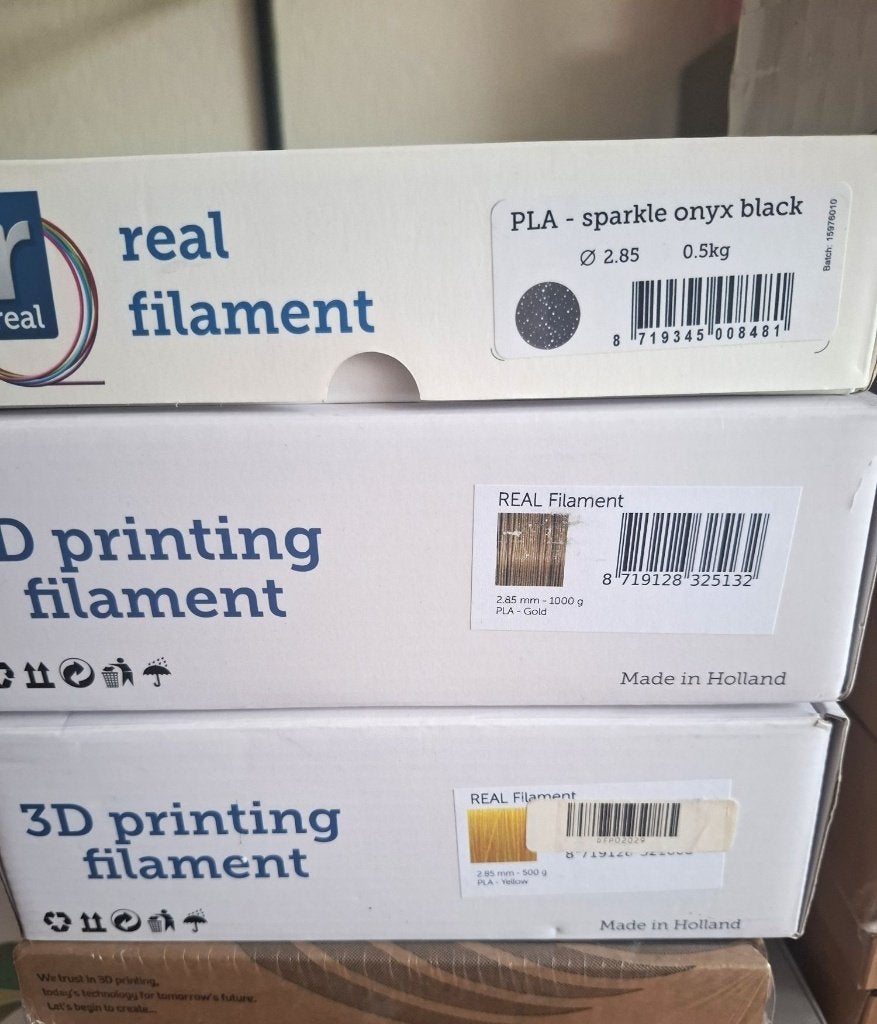 Filament REAL PLA te koop - NIEUW - 3 Rollen, Ophalen of Verzenden, Nieuw, Filamentrollen