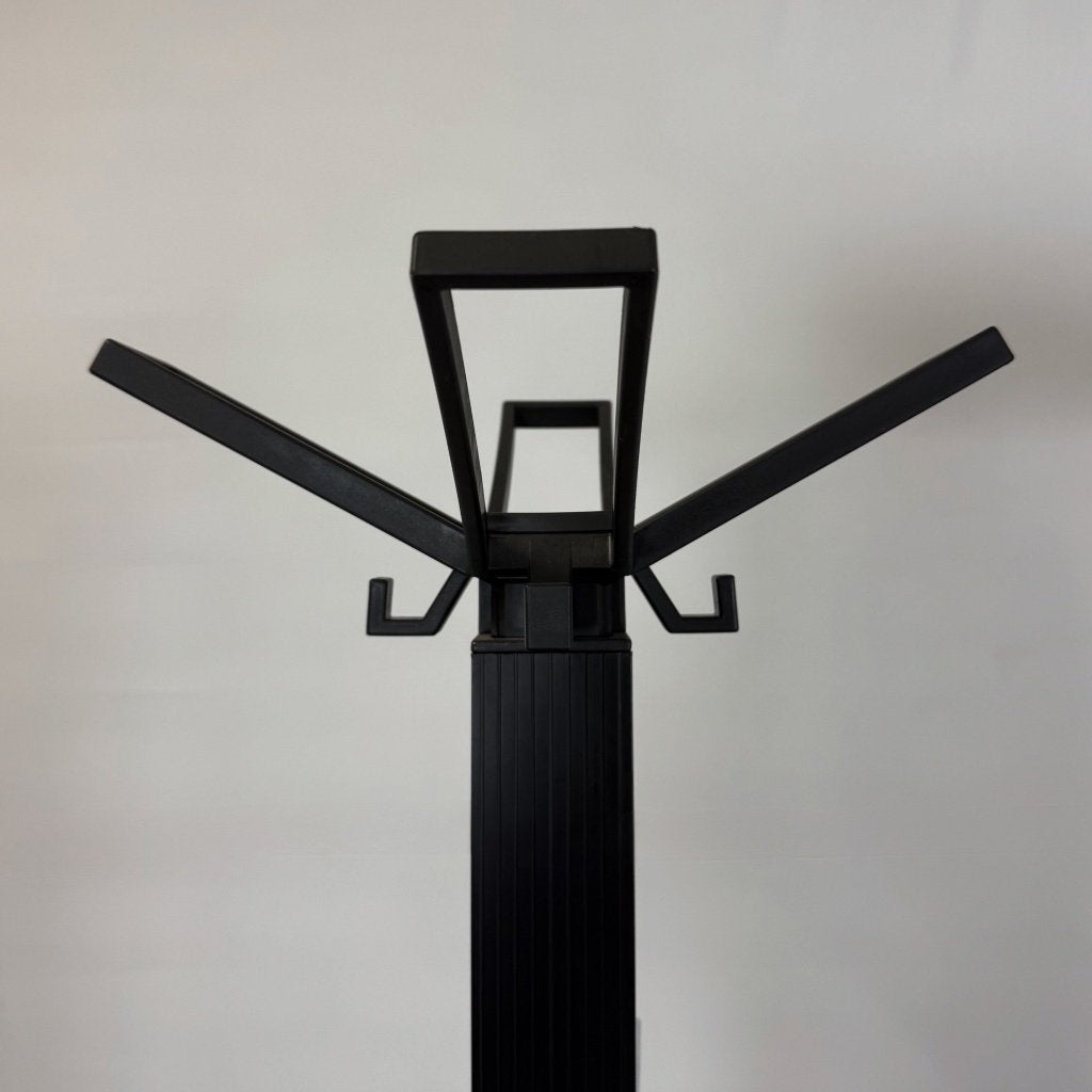 Kartell Segmenti Kapstok Zwart 4x, Kunststof, Ophalen of Verzenden, Zo goed als nieuw, Staande kapstok