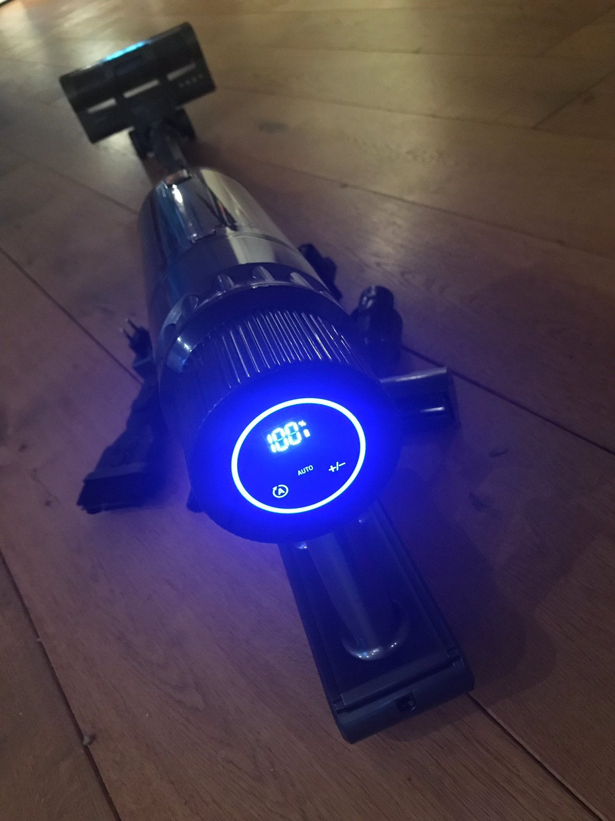 STOFZUIGER AENO DRAADLOOS ZAKLOOS LED NIEUWSTAAT!!!, Inclusief accessoires, Verzenden, Zo goed als nieuw, Reservoir