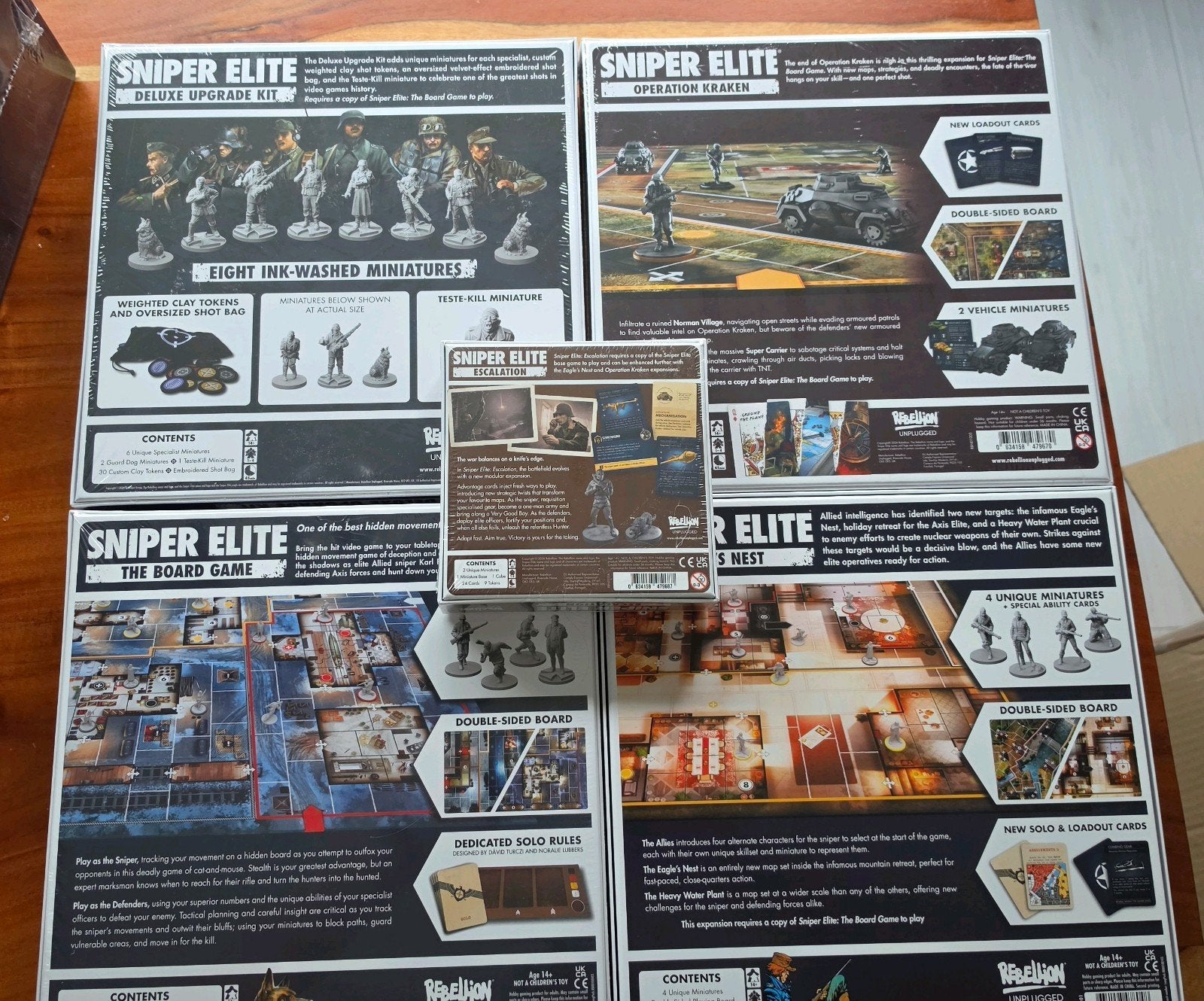 Ultimate Sniper Elite bundle + Storage Box, Hobby en Vrije tijd, Een of twee spelers, Ophalen of Verzenden, Nieuw, Rebellion Unplugged