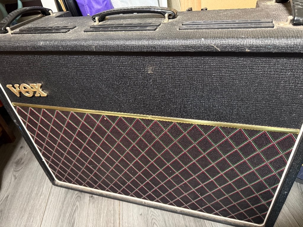 Vintage VOX AC30 Made in England – Celestion G12M Greenbacks, Muziek en Instrumenten, Ophalen, Gebruikt, Gitaar, Minder dan 50 watt
