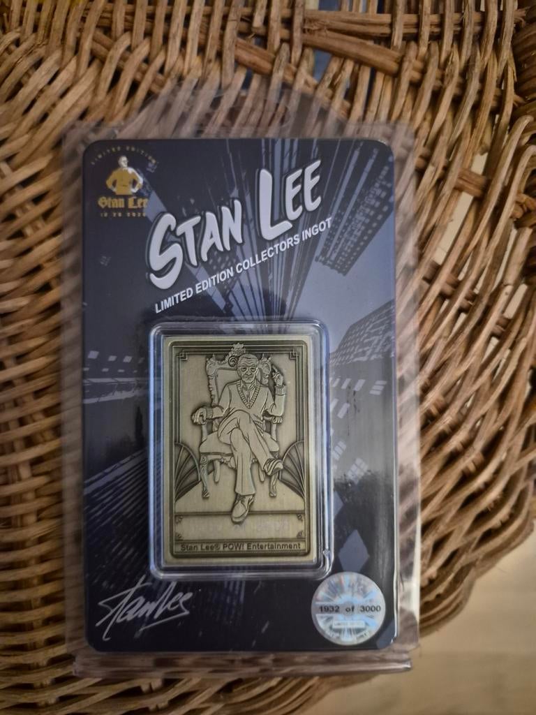 Stan Lee, Collector's Ingot. Nieuw nog in de verpaking., Boeken, Strips | Comics, Verzenden