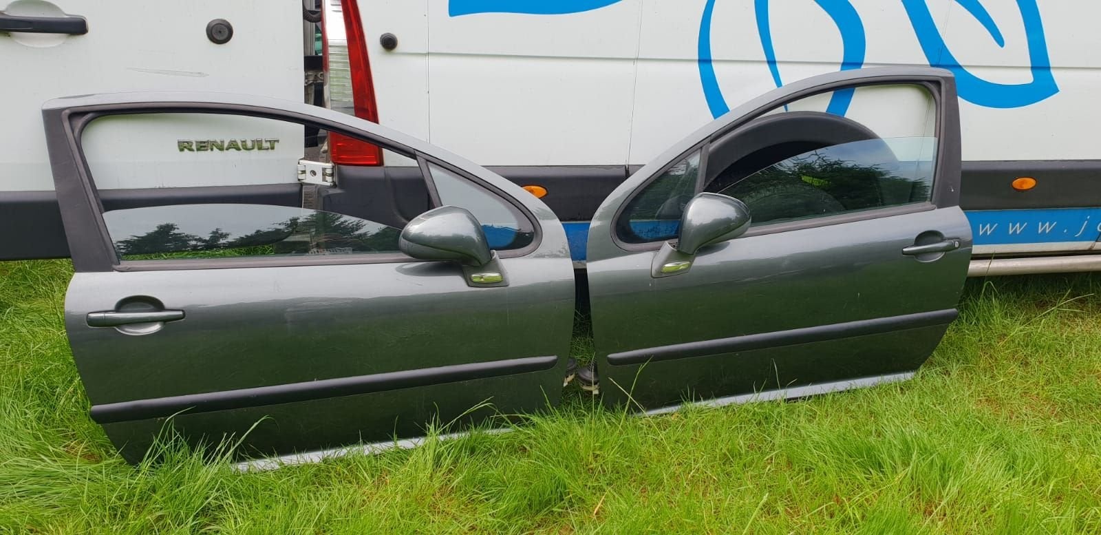 PEUGEOT 207 PORTIEREN LINKS+RECHTS BJ 2004 TOT 2010, Gebruikt, -, Deur, -