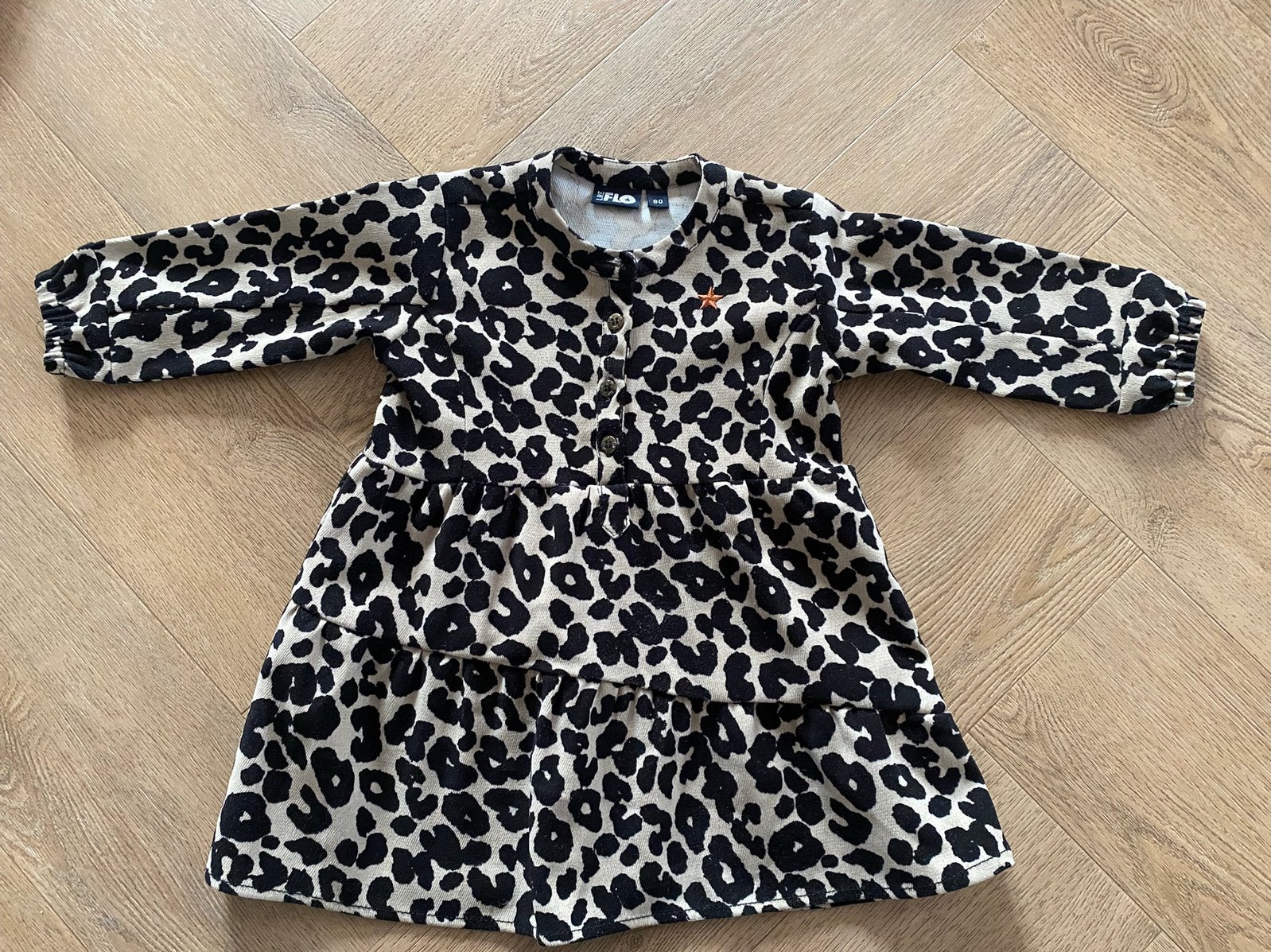 Like Flo jurkje maat 80, Kinderen en Baby's, Babykleding | Maat 80, Ophalen of Verzenden, Zo goed als nieuw, Meisje, Jurkje of Rokje