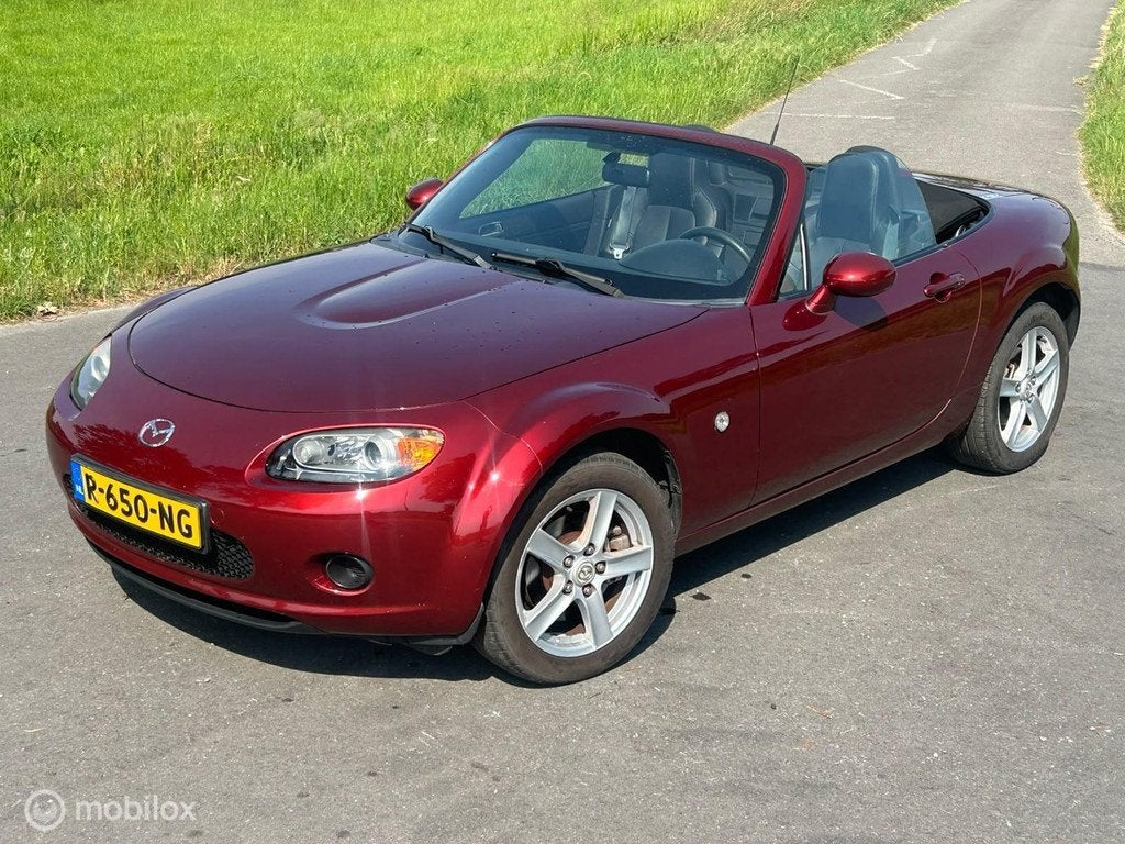 Mazda MX-5 1.8 Exclusive CopperRed, Auto's, Achterwielaandrijving, Gebruikt, 4 cilinders, Cabriolet