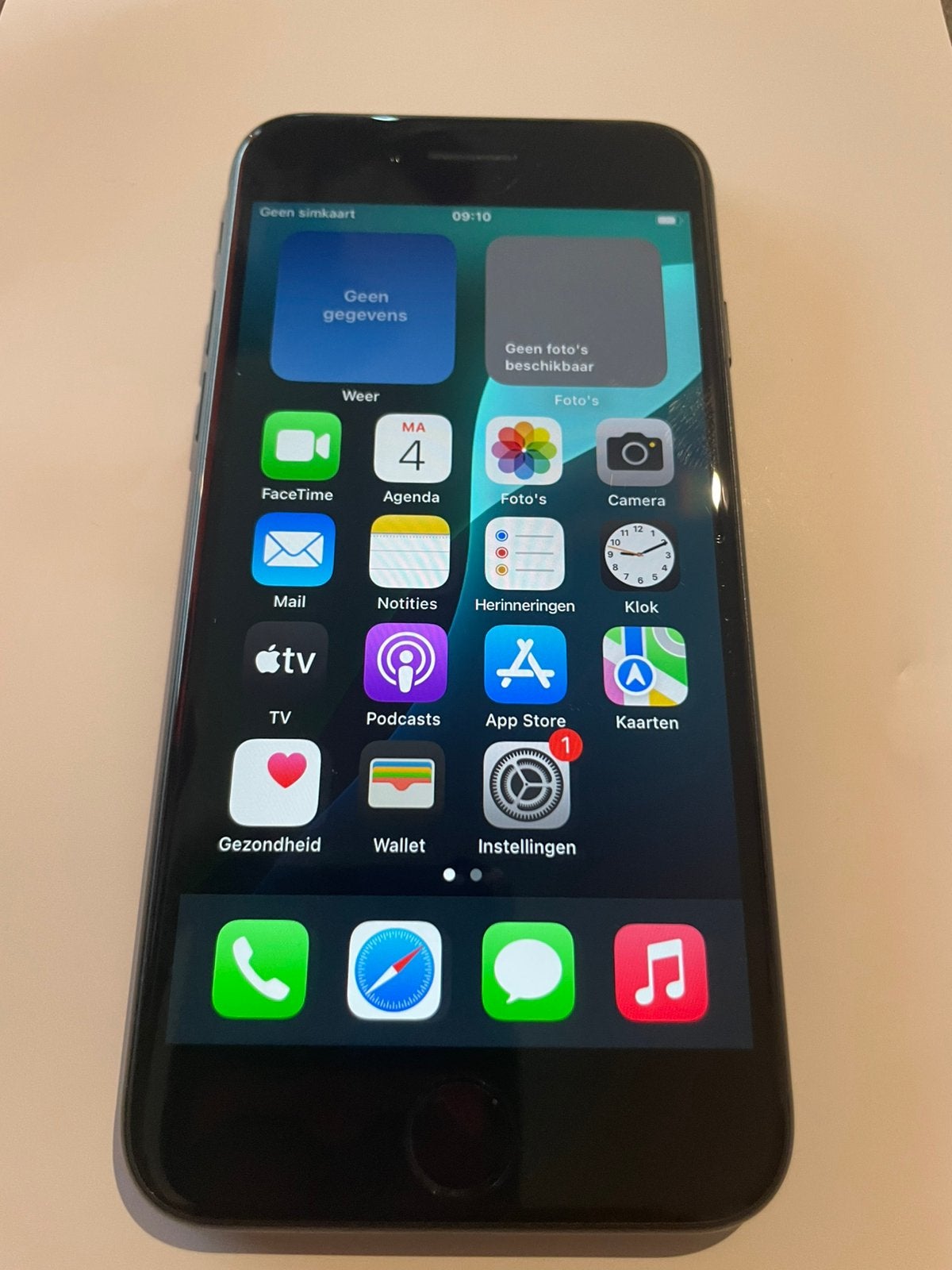 Iphone se 128gb 2022 87% batterij(3de Generatie ), Ophalen, 128 GB, Zwart, Zo goed als nieuw