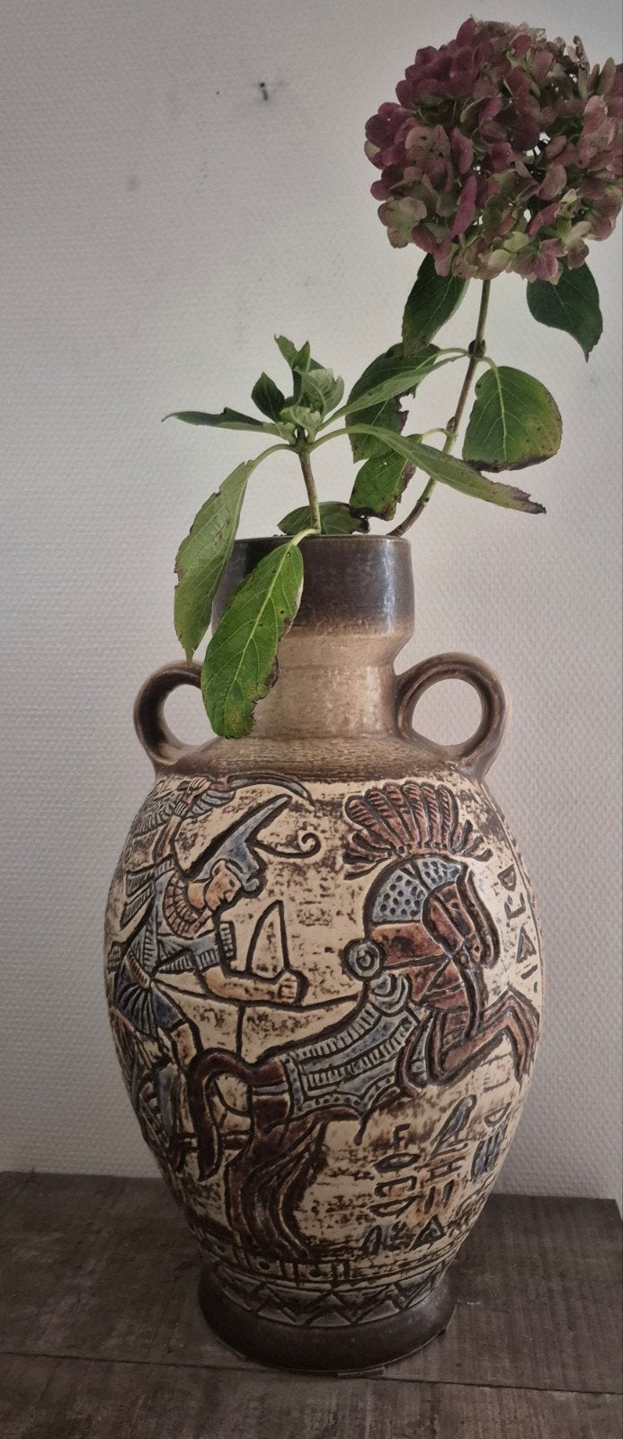 prachtige vloer vaas 50 cm hoog, Ophalen