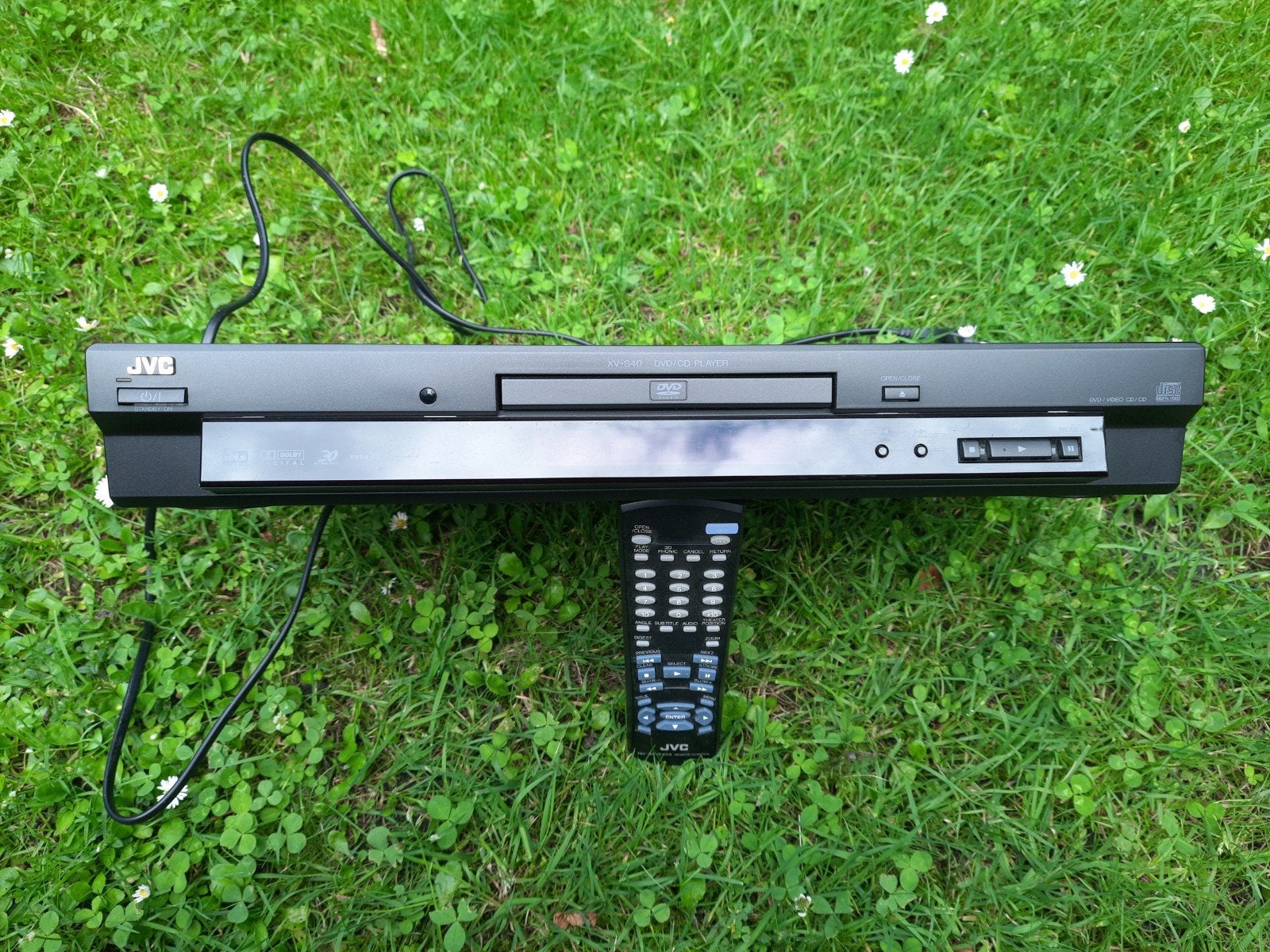 JVC XV-S40BK DVD-speler met Dolby Digital, Ophalen of Verzenden, Gebruikt, Dvd-speler, JVC