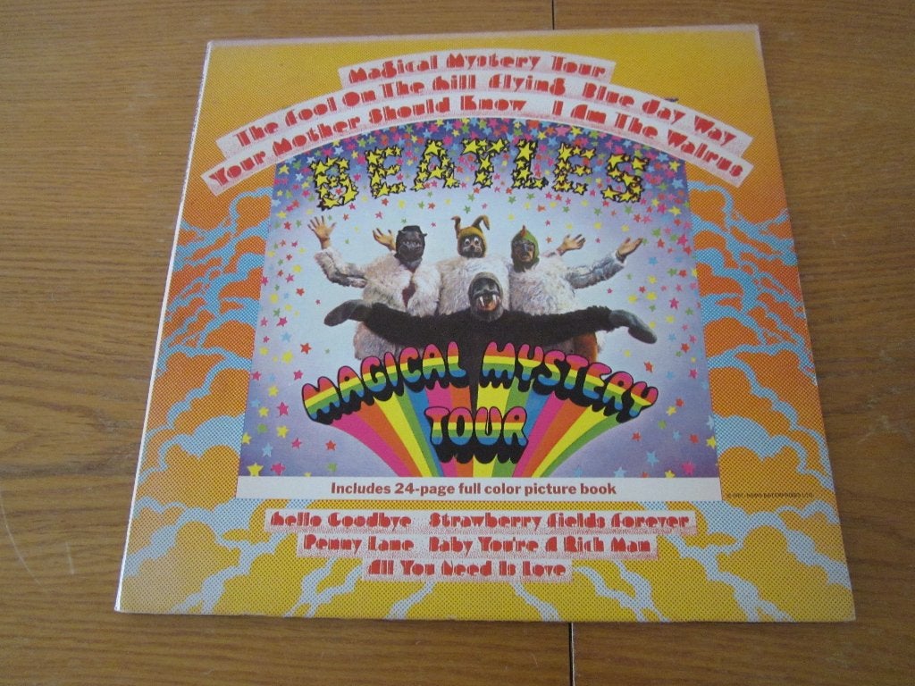 The Beatles - Magical Mystery Tour 1978 Capitol USA LP, LP, Beschermende buitenhoes, Ophalen of Verzenden, Zo goed als nieuw