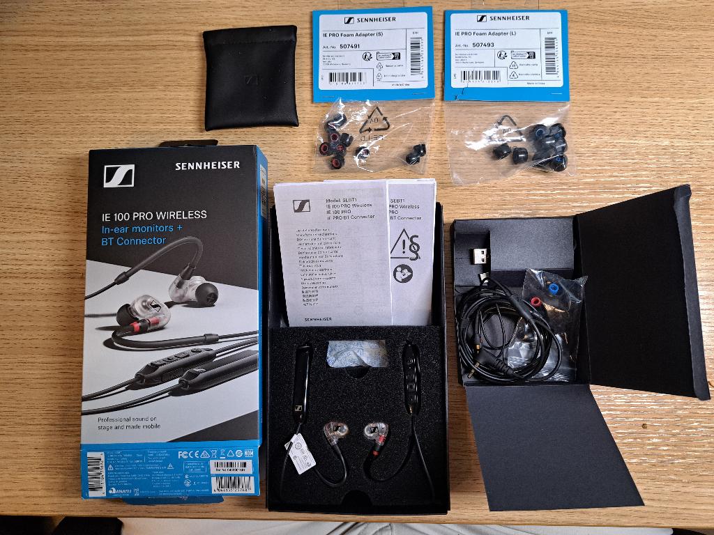 Sennheiser IE 100 pro wireless, Sennheiser, Nieuw, Draadloos, Op oor (supra aural)