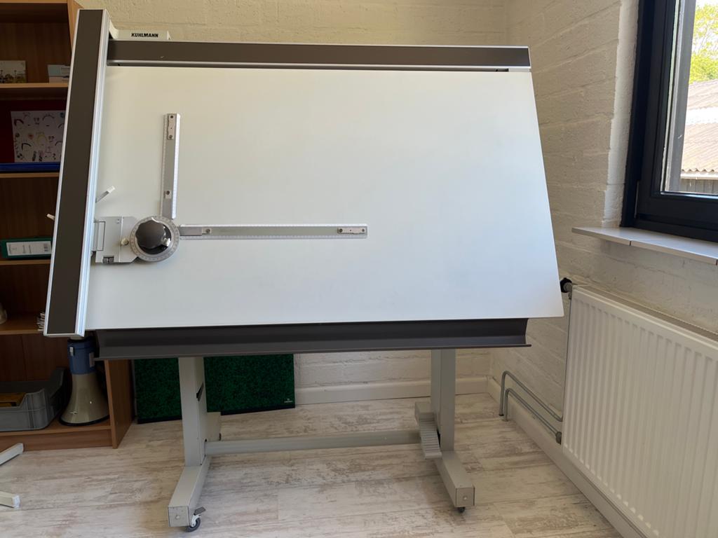 Kuhlmann tekentafel, Ophalen, Gebruikt, Minder dan 130 cm
