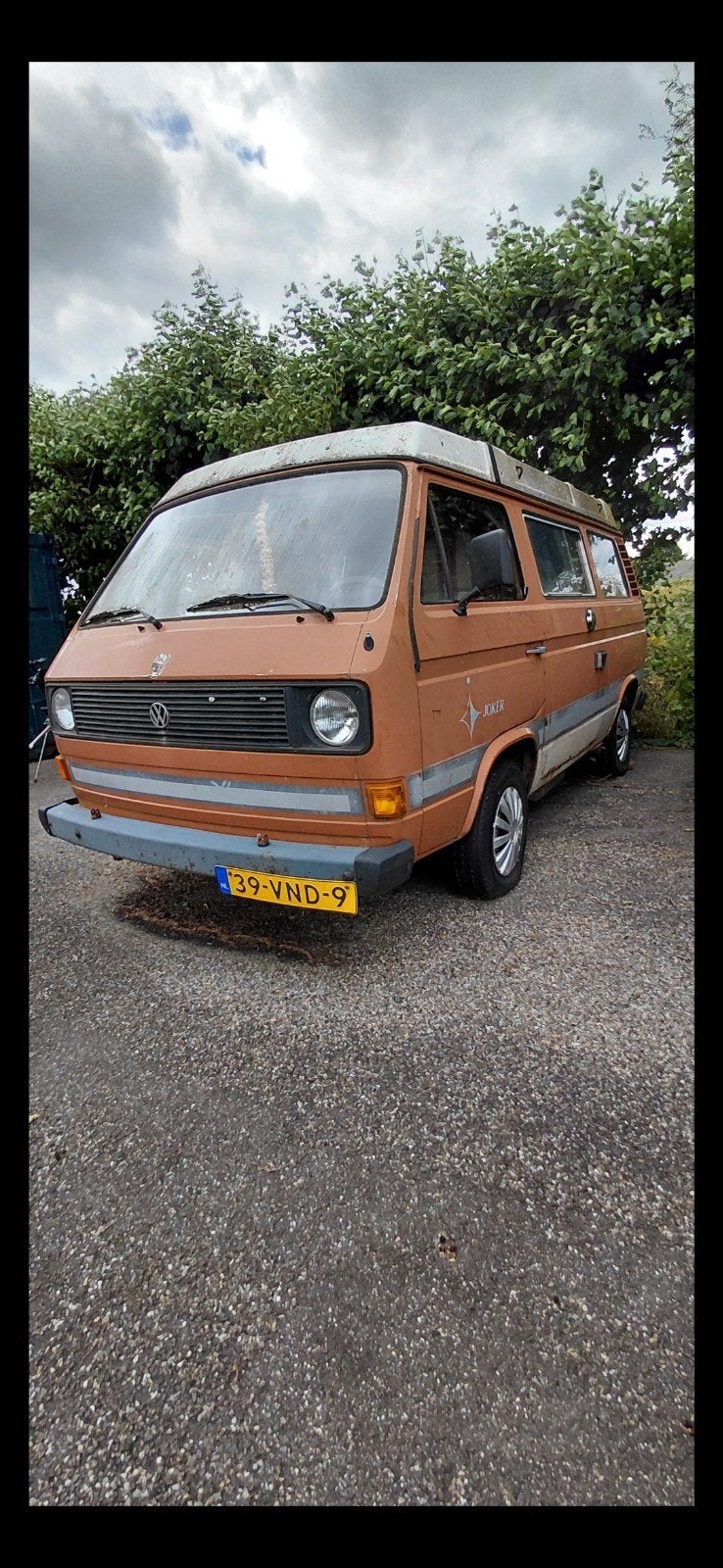 klassieke Vw t3 Westfalia camper oldtimer, Hefdak, Chemisch toilet, Buscamper of Camperbus, Volkswagen