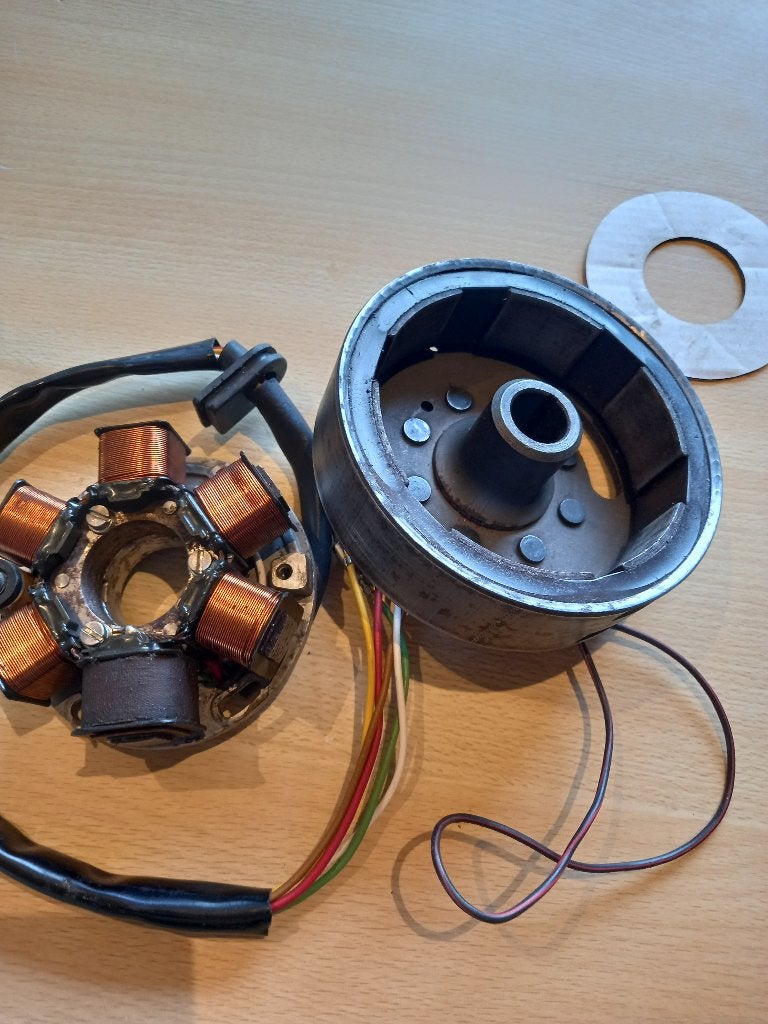 Zundapp ks 125 ontsteking, Fietsen en Brommers, Ophalen of Verzenden, Gebruikt, Blok