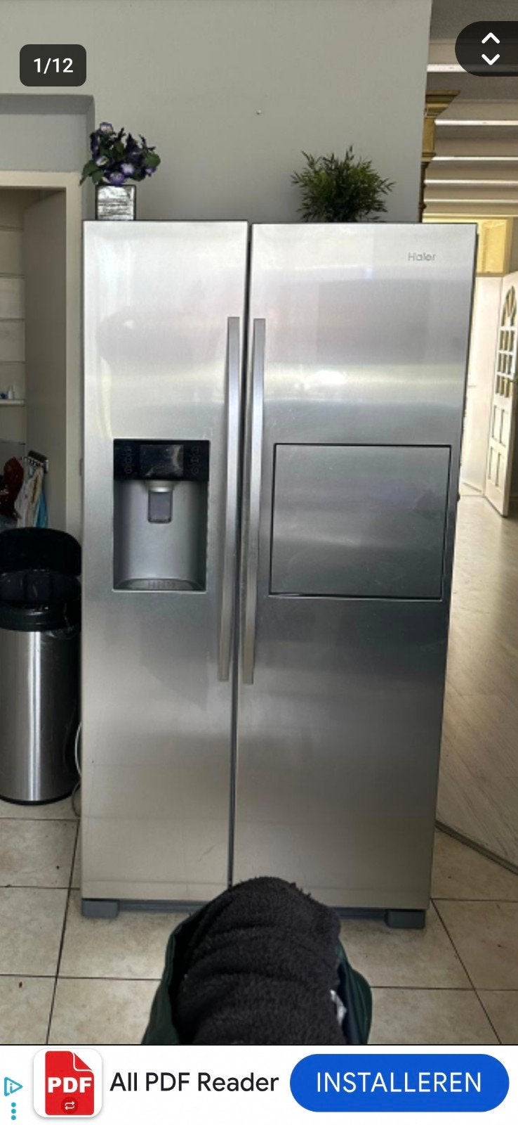 Haier koel-vriescombinatie nieuwstaat ophalen in delft, Ophalen