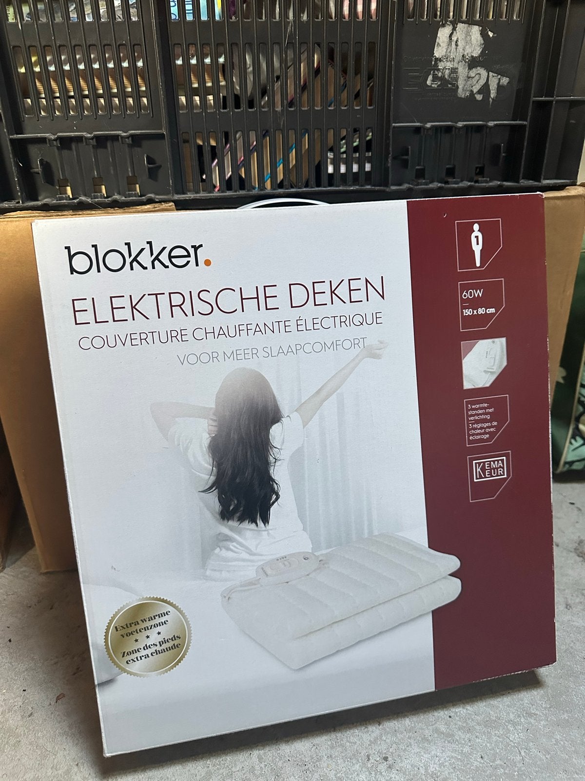 Elektrische Deken, Witgoed en Apparatuur, Ophalen, Zo goed als nieuw