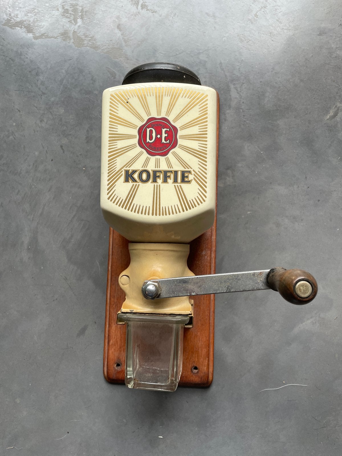 Vintage Douwe Egberts Wandkoffiemolen - Jaren '50/'60, Ophalen of Verzenden