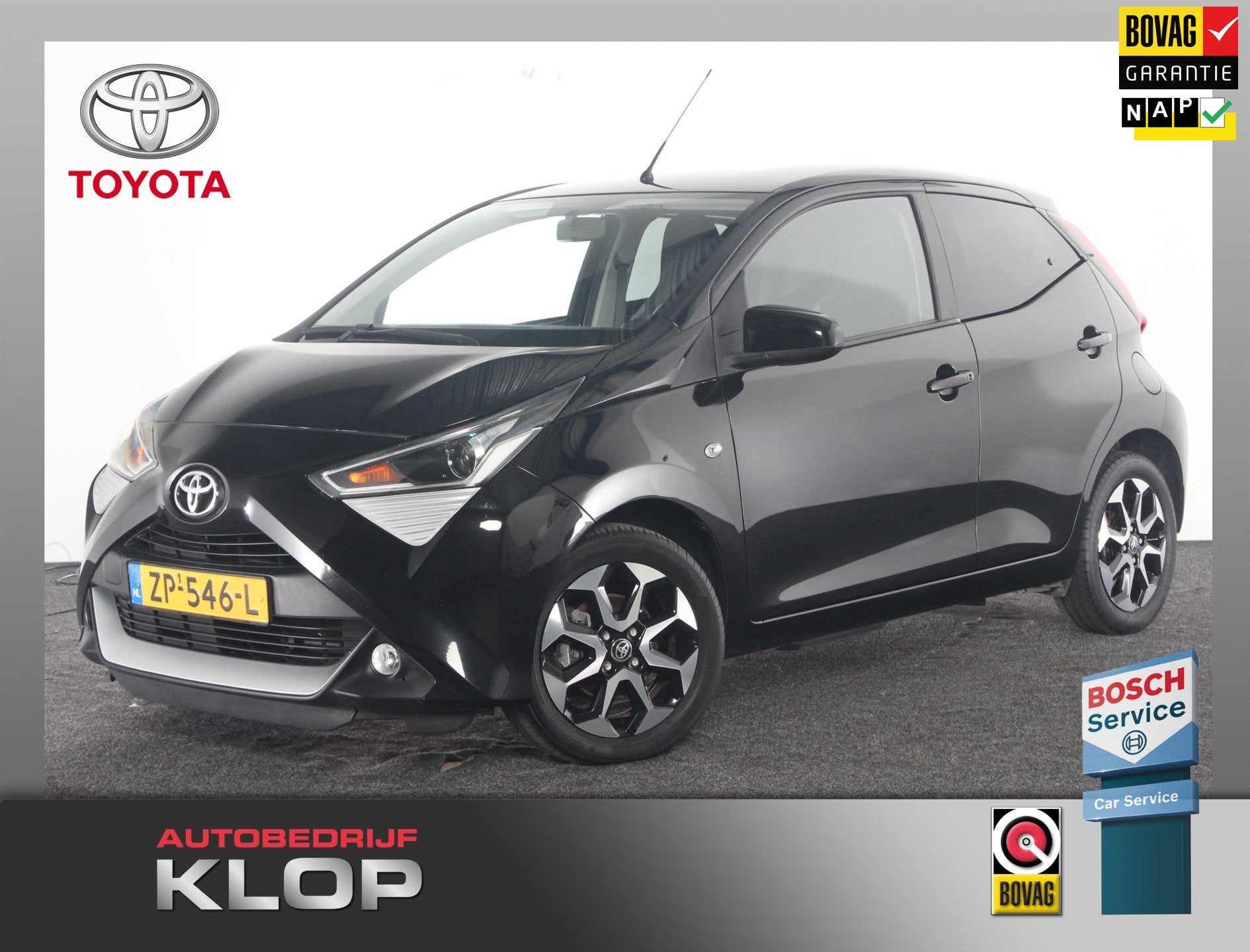 Toyota Aygo 1.0 VVT-i x-cite | groot scherm | NL-auto | eers, Auto's, Voorwielaandrijving, Dealer onderhouden, Gebruikt, Euro 6