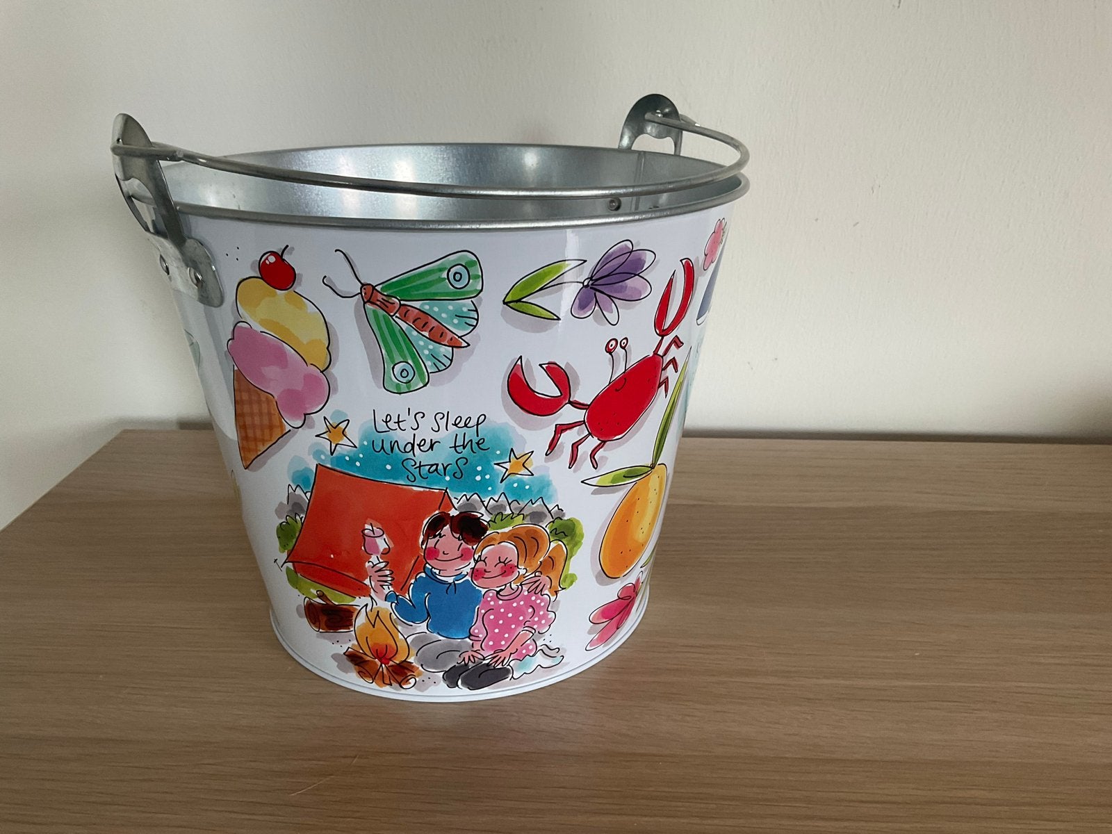 Blond Amsterdam Summer Ice Bucket - Zo goed als nieuw, Ophalen of Verzenden, Zo goed als nieuw, IJzer, Met handgreep