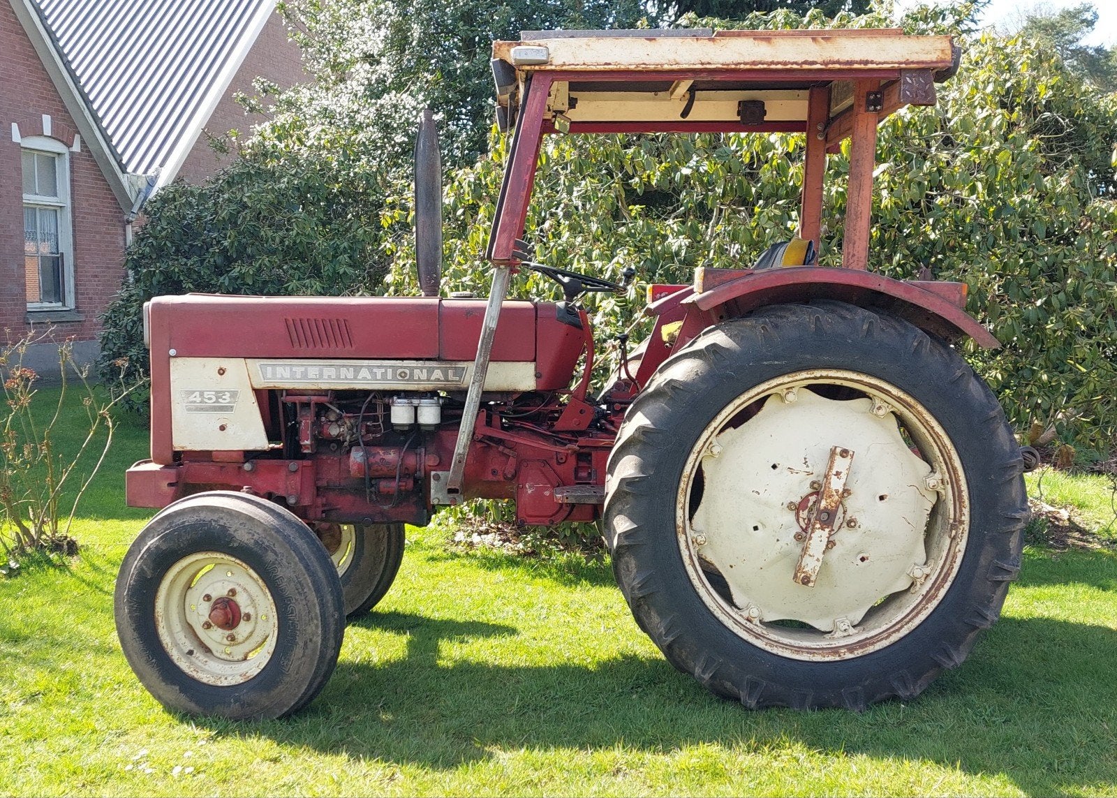 cormick international 453 incl baas voorlader en, Ophalen, Gebruikt
