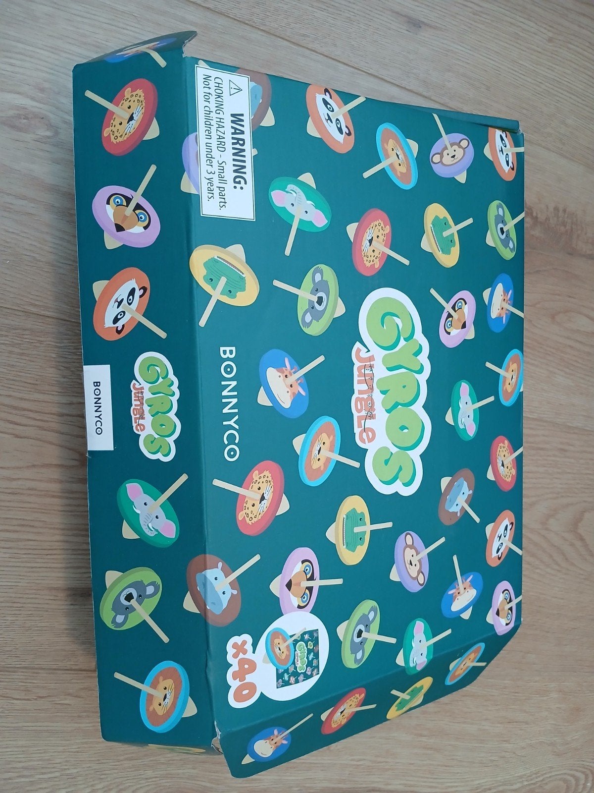 25 houten uitdeel / traktatie draai tolletjes, Ophalen of Verzenden, Nieuw, Feestartikel, Verjaardag