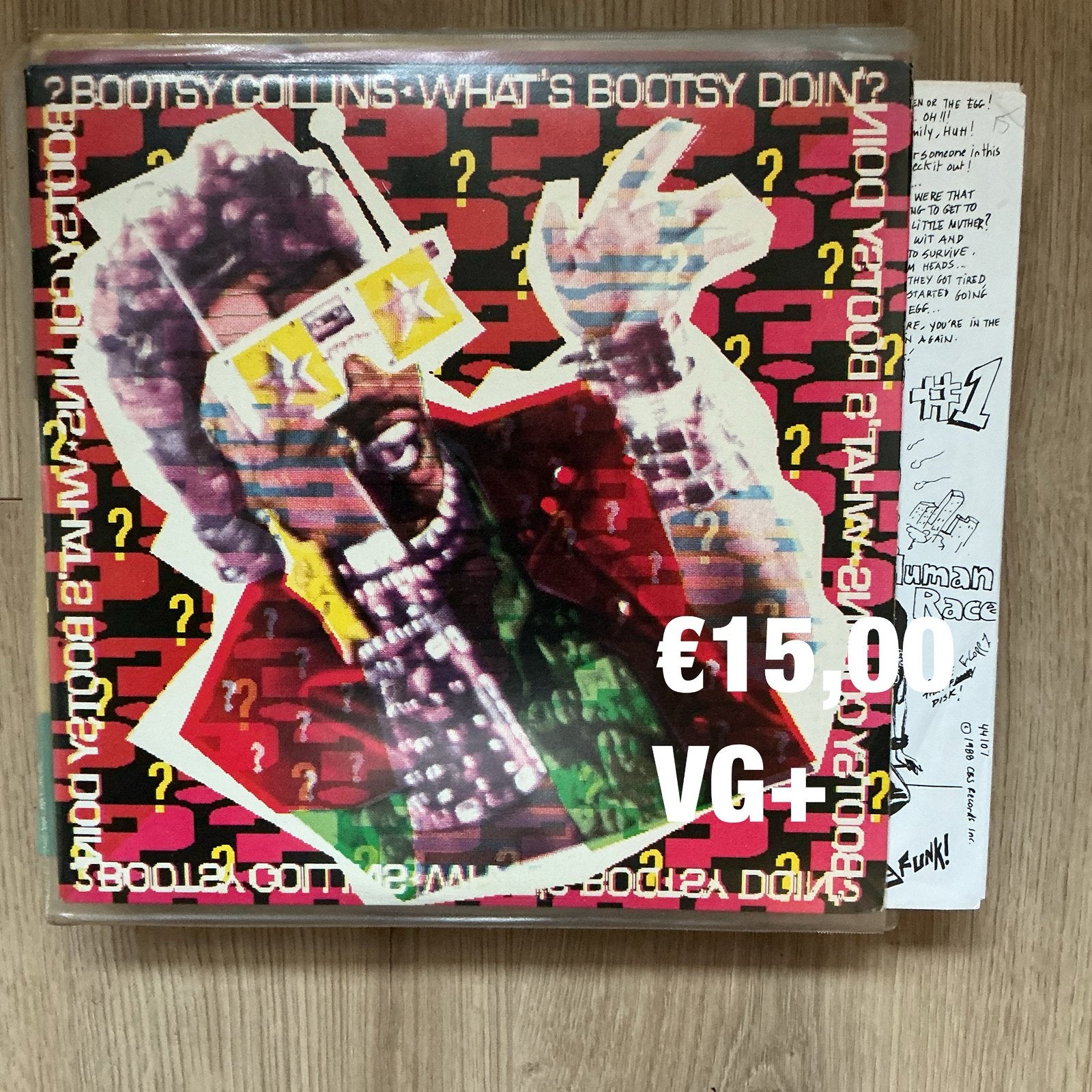 Bootsy Collins- what’s Bootsy doing?, Ophalen, LP, Gebruikt, Inclusief binnenhoes