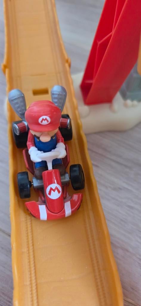 Hot Wheels Mario Kart Racebaan - Spannende Avonturen!, Kinderen en Baby's, Speelgoed | Racebanen, Ophalen, Racebaan, Zelf te bouwen