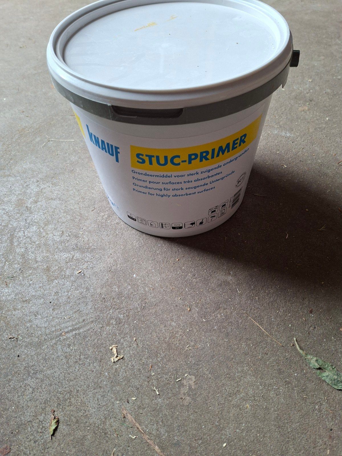 Knauf Stuc-Primer - voor sterk zuigende ondergronde, Ophalen, Wit