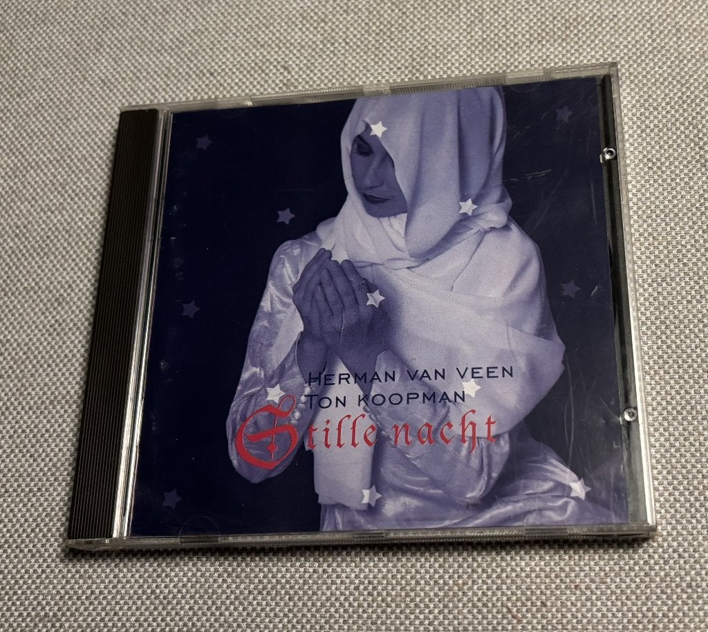 Herman van Veen Ton Koopman, Stille Nacht (CD), Ophalen of Verzenden, Zo goed als nieuw