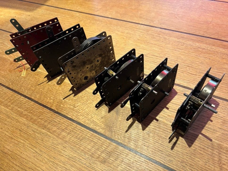 Meccano motoren - Vintage, Ophalen of Verzenden