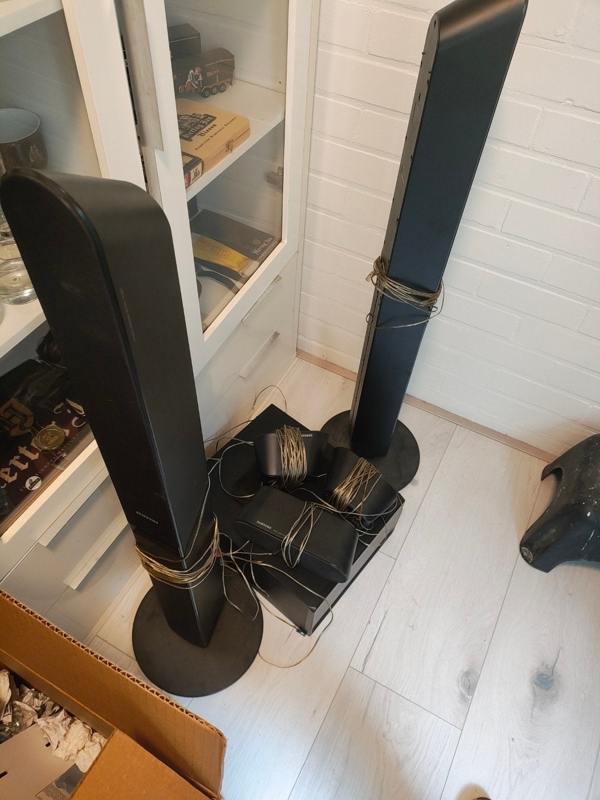 5.1 speakers Samsung, Audio, Tv en Foto, Home Cinema-sets, Ophalen, Gebruikt, 5.1-systeem, Overige merken