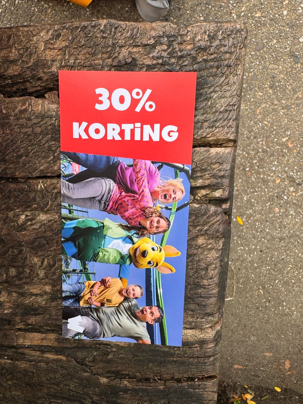 Korting walibi 30%, Tickets en Kaartjes, Kortingskaart
