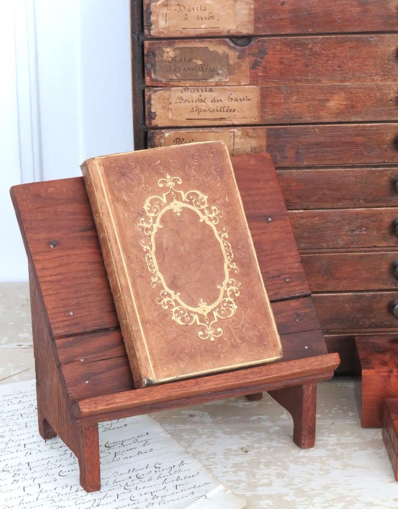 Oude houten lessenaar, Ophalen of Verzenden
