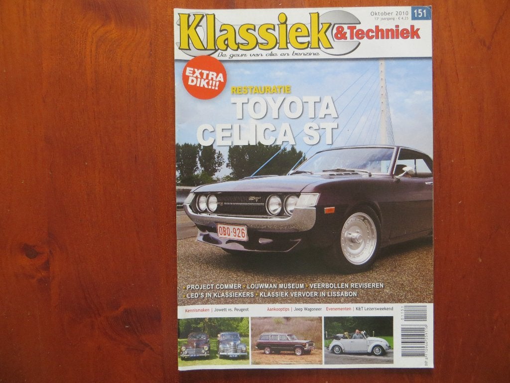 Klassiek & Techniek 151 Toyota Celica ST, Louwman Museum, Ophalen of Verzenden, Nieuw, Toyota
