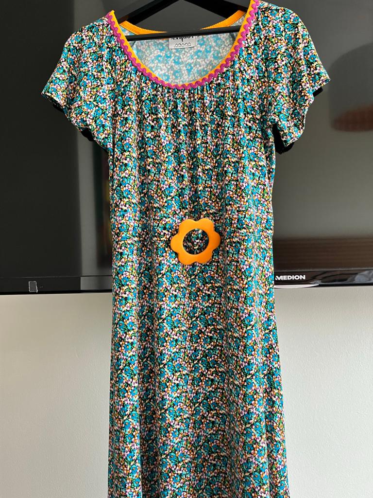 Jurkje Margot Weinrich Mikkelsen heerlijke stof als nieuw, Overige kleuren, Maat 42/44 (L), Ophalen of Verzenden, Zo goed als nieuw